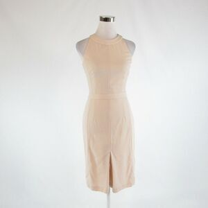 Light beige MARLOWE sheath dress IT36 2